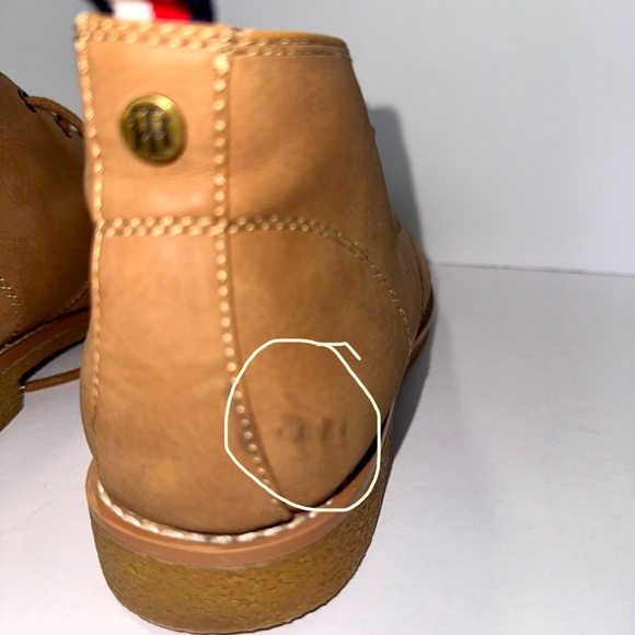 ✨ TOMMY HILFIGER | Tan Chukka Boots | Women’s Size 7M ✨ - Picture 8 of 10